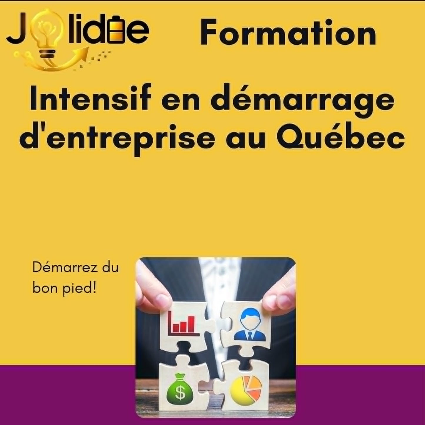 Intensif en démarrage d'entreprise au Québec